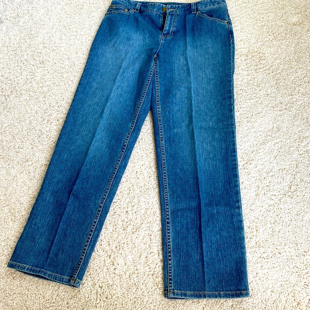 Liz Claiborne straight leg Jean, size 12